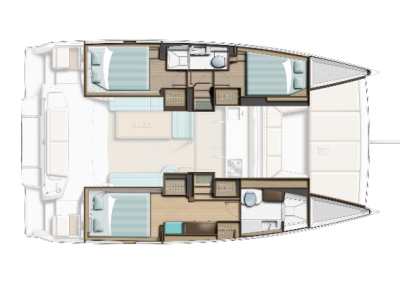 3 Cabin Owner’s Version Bali Catamaran